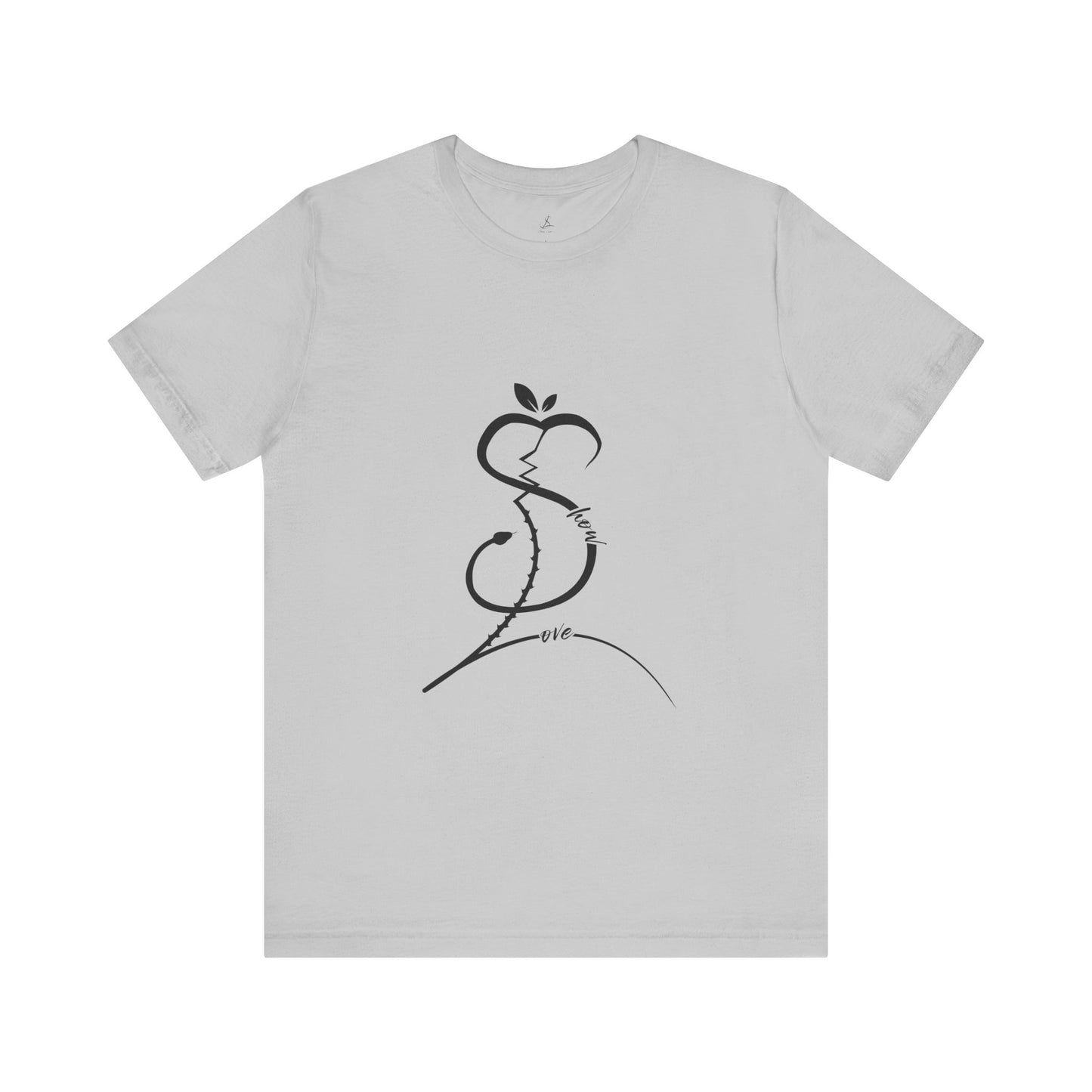 Forbidden Apple of Love Unisex Tee - Stylish Short Sleeve Shirt for Casual Wear