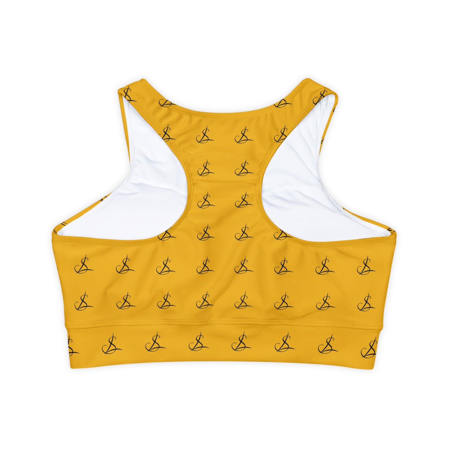 Fully Lined, Padded Sports Bra (AOP)