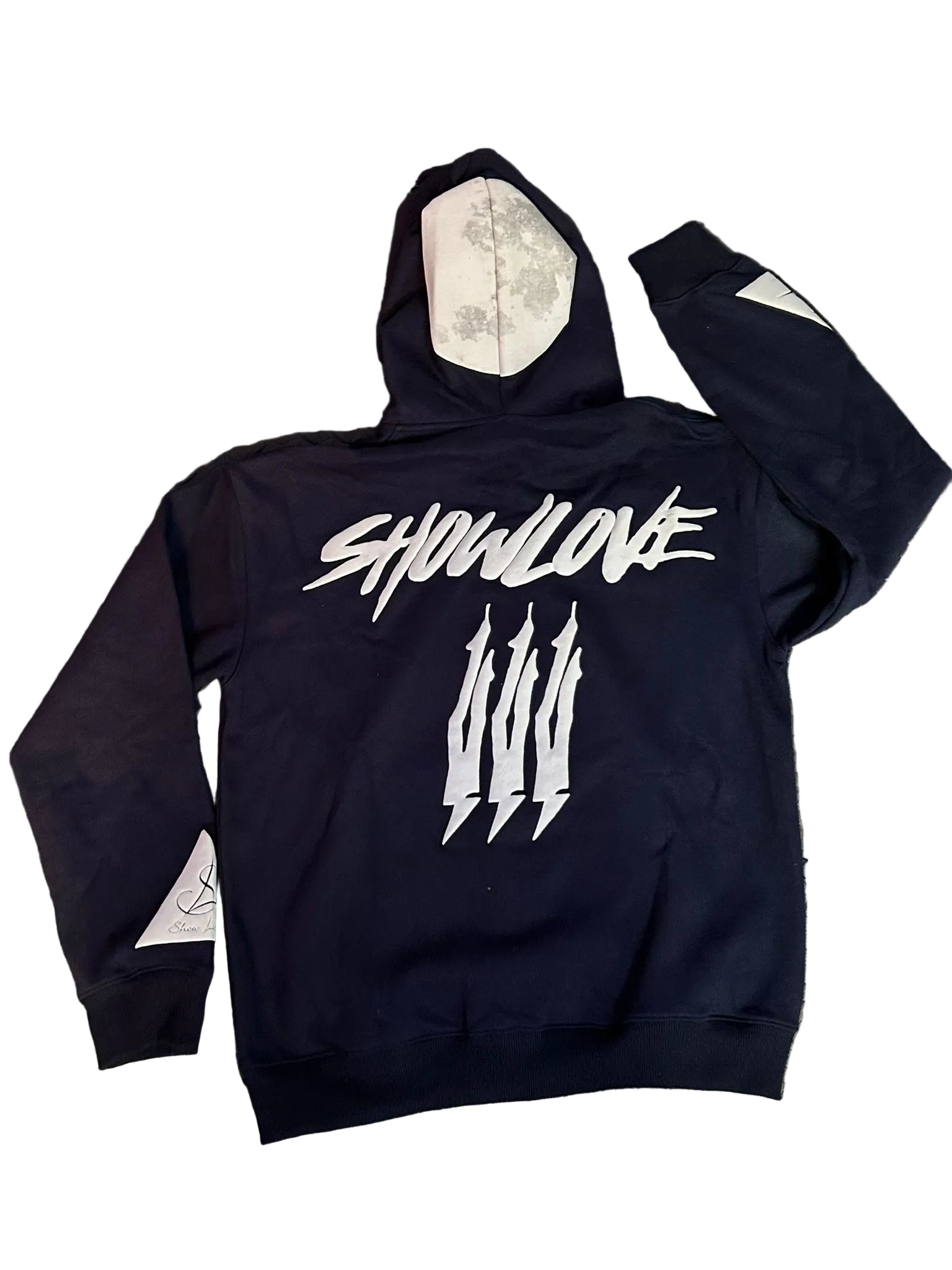 Show Love Thunder Back Hoodie