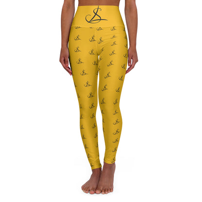 High Waisted Yoga Leggings (AOP)