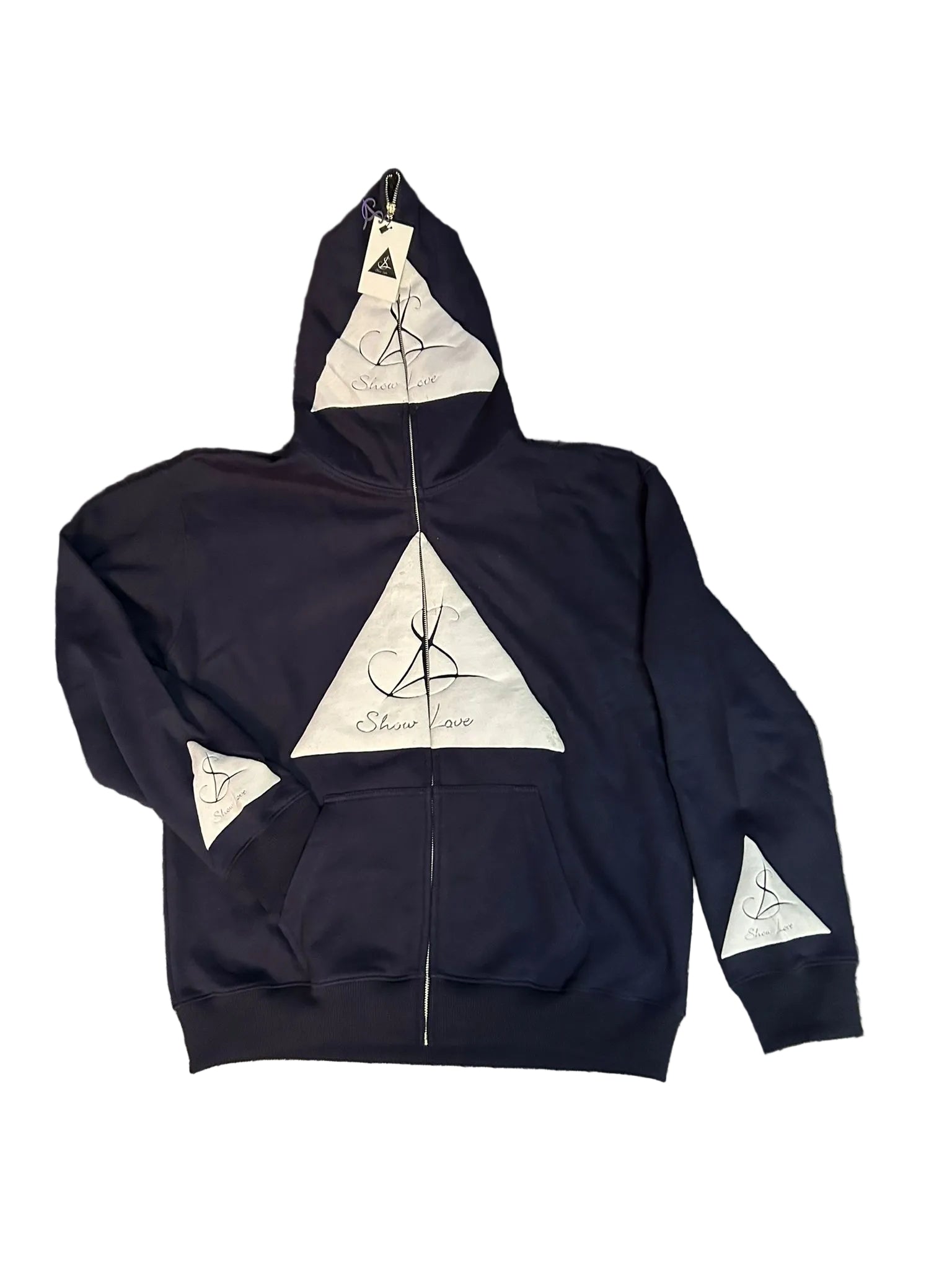 Show Love Signature Triangle Hoodie