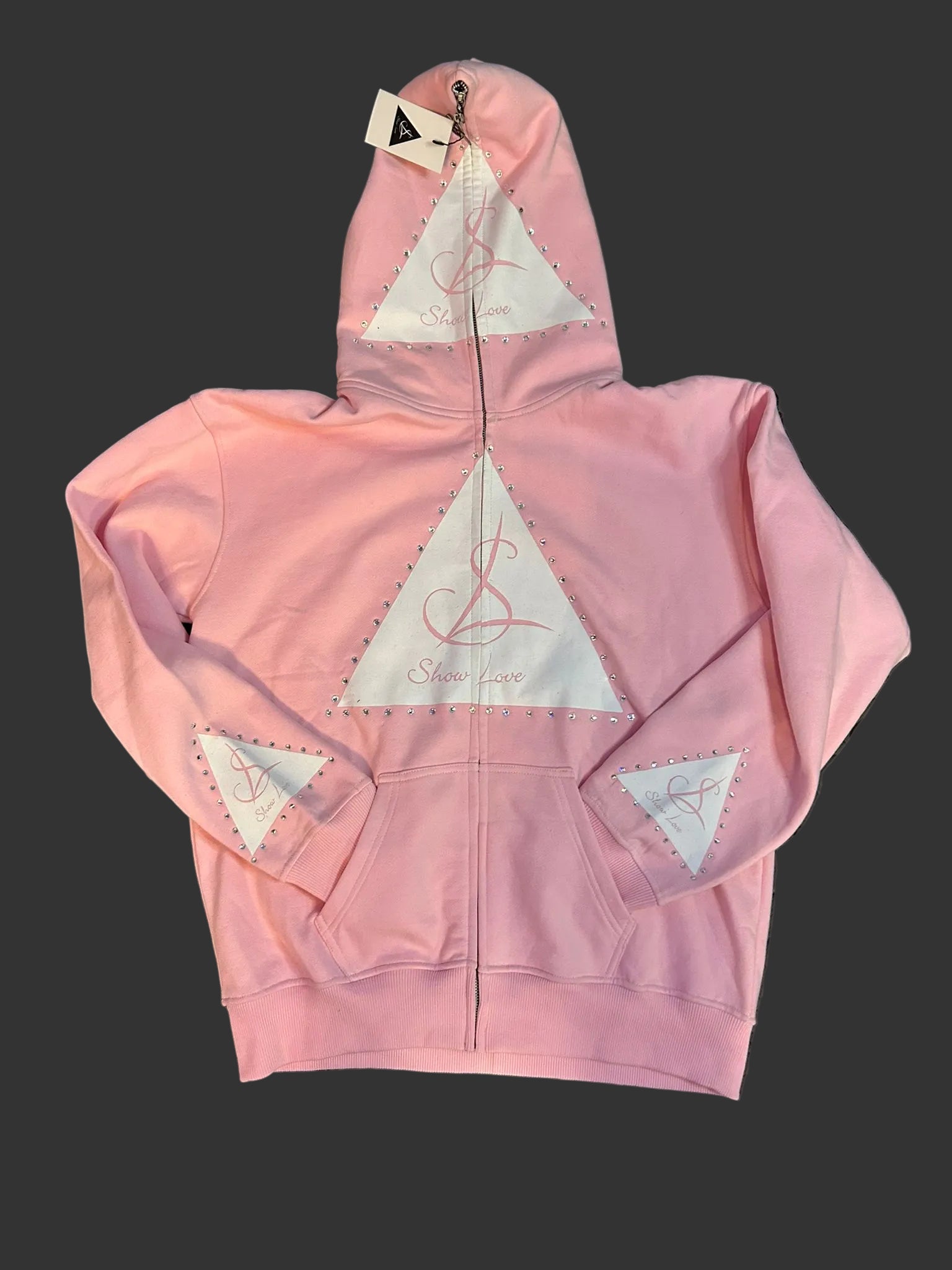 Show Love Signature Triangle Hoodie