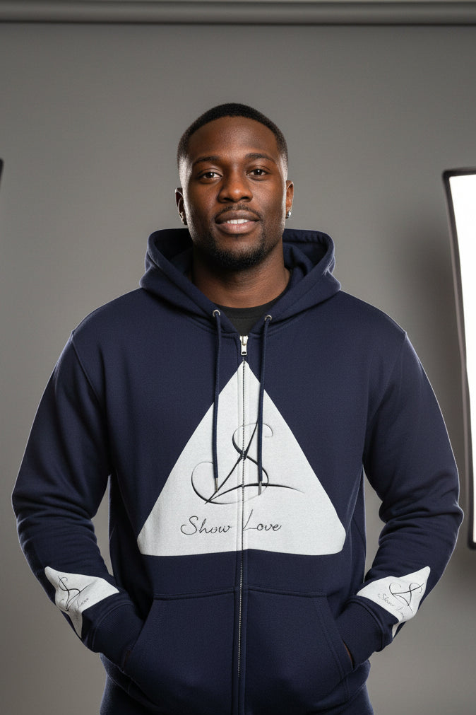 Show Love Signature Triangle Hoodie