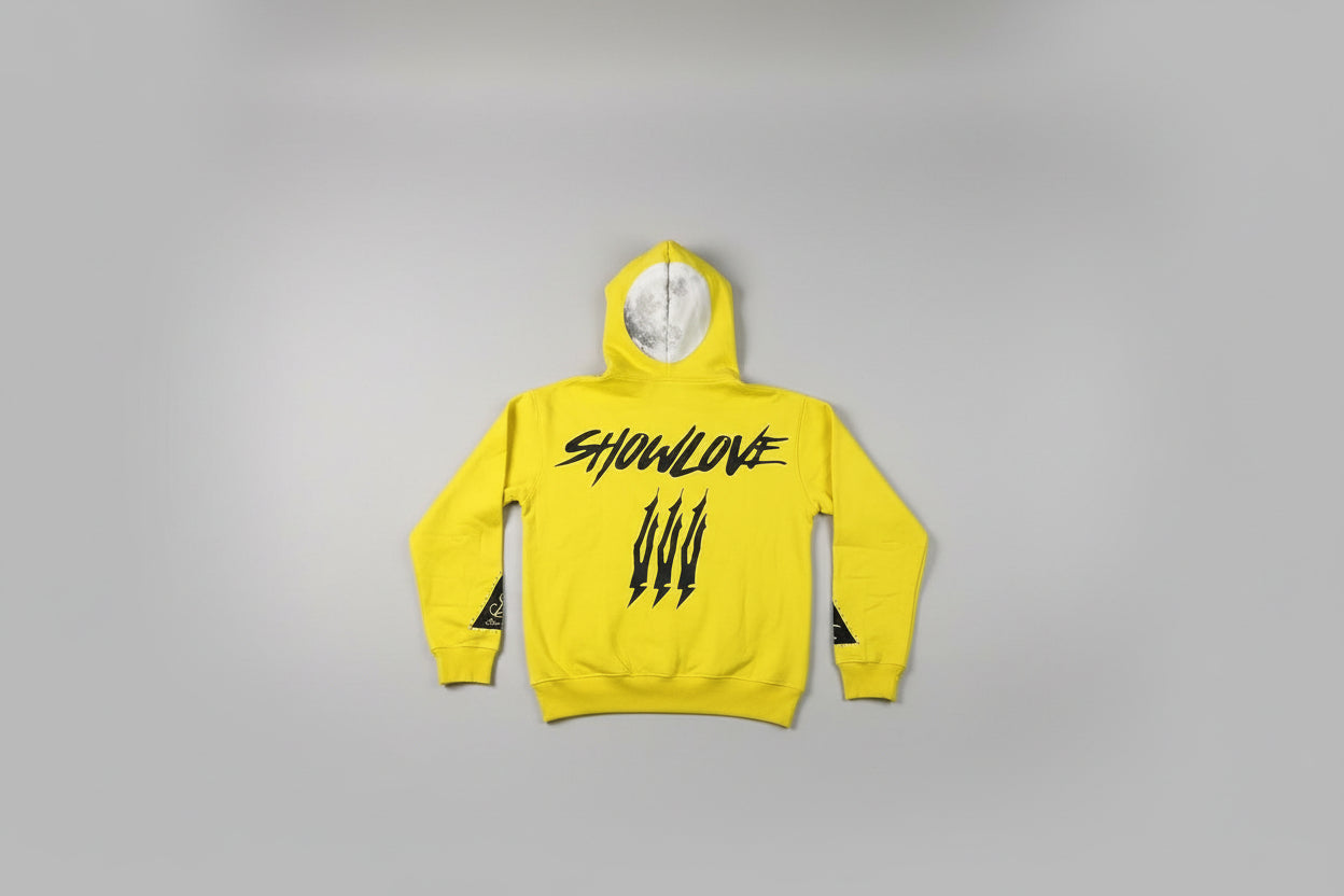 Show Love Thunder Back Hoodie